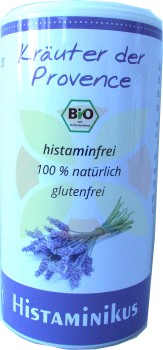 Unverträglichkeitsladen Histaminikus histaminfreie Gewürzmischung Kräuter der Provence Bio