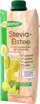 Unverträglichkeitsladen Frusano Stevia-Eistee aus Grüntee mit Limettengeschmack konventionell