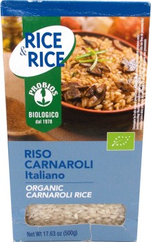 ProBios Rice&Rice Carnaroli-Reis für Risotto histaminarm (MHD: 13.11.22)  -Bio-