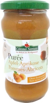 Unverträglichkeitsladen Coteaux Nantais Apfel-Aprikosenpüree ungesüßt Demeter