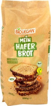 Biovegan glutenfreie Brotbackmischung Mein Haferbrot -Bio-