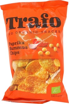 Trafo Hummus Chips Paprika glutenfrei  -Bio-