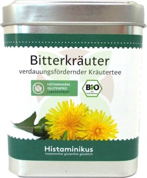 Histaminikus histaminarmer Kräutertee Bitterkräuter  -Bio-