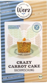 Unverträglichkeitsladen Werz Backmischung Crazy Carrot Cake Bio