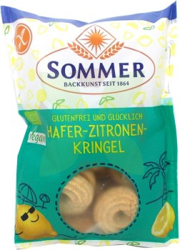 Unverträglichkeitsladen Sommer glutenfreie Hafer-Zitronen-Kringel Bio