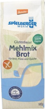 Unverträglichkeitsladen Spielberger Mühle glutenfreier Mehlmix Brot Demeter