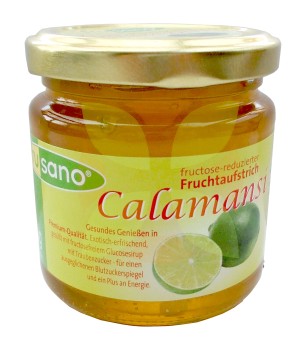 Frusano Fruchtaufstrich Calamansi bei Fructoseintoleranz  -Nicht Bio-