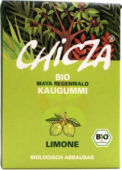 Chicza Maya Regenwald Kaugummi Limone  -Bio-