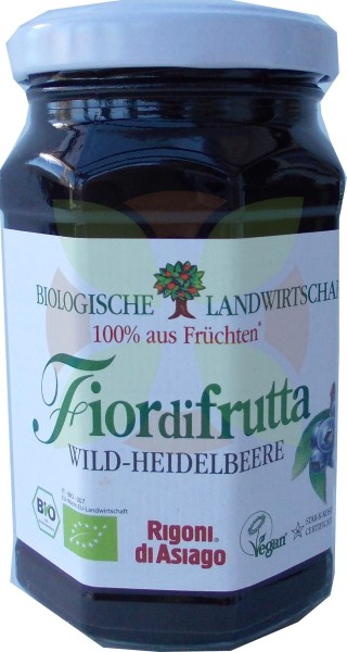 Unverträglichkeitsladen Rigoni di Asago Wild-Heidelbeer-Aufstrich Bio