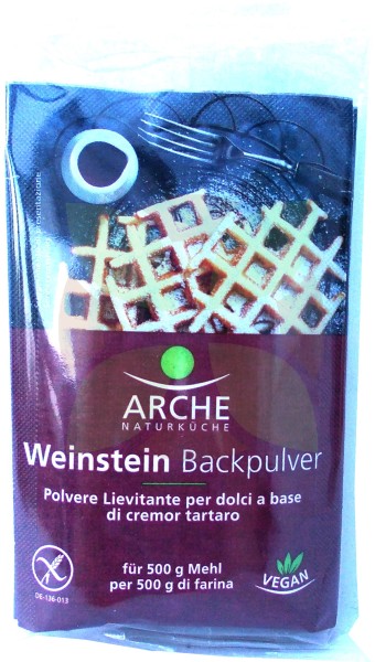 Unverträglichkeitsladen Arche Weinstein Backpulver vegan glutenfrei phosphatfrei bio
