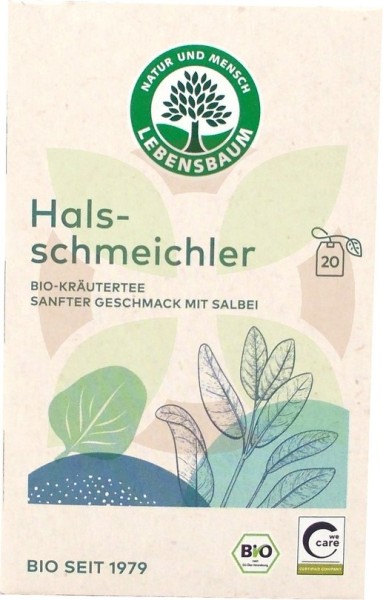 Unverträglichkeitsladen Lebensbaum Kräutertee Halsschmeichler -Bio-